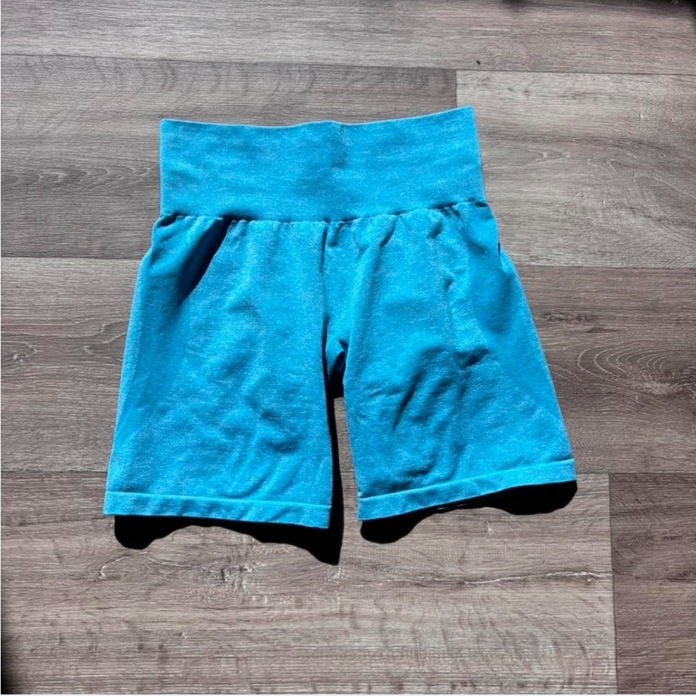 NVGTN Blue Athletic Shorts for Women